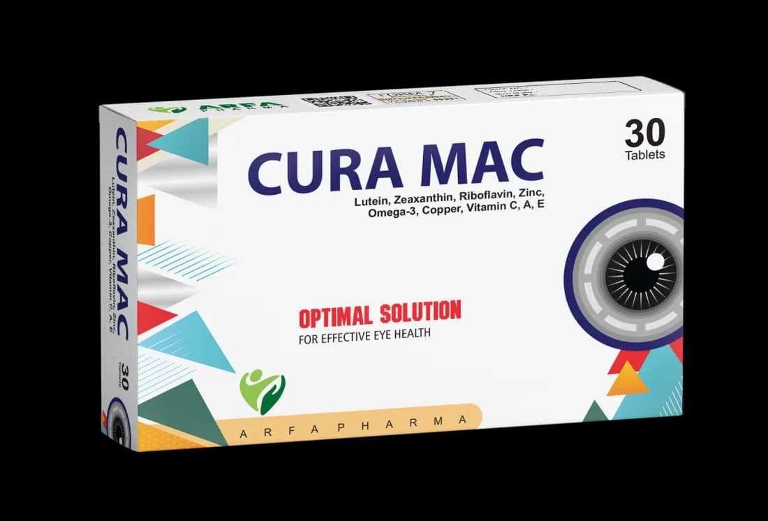 Cura Mac Tablet — Lutein + Zeaxanthin + Eye Vitamins