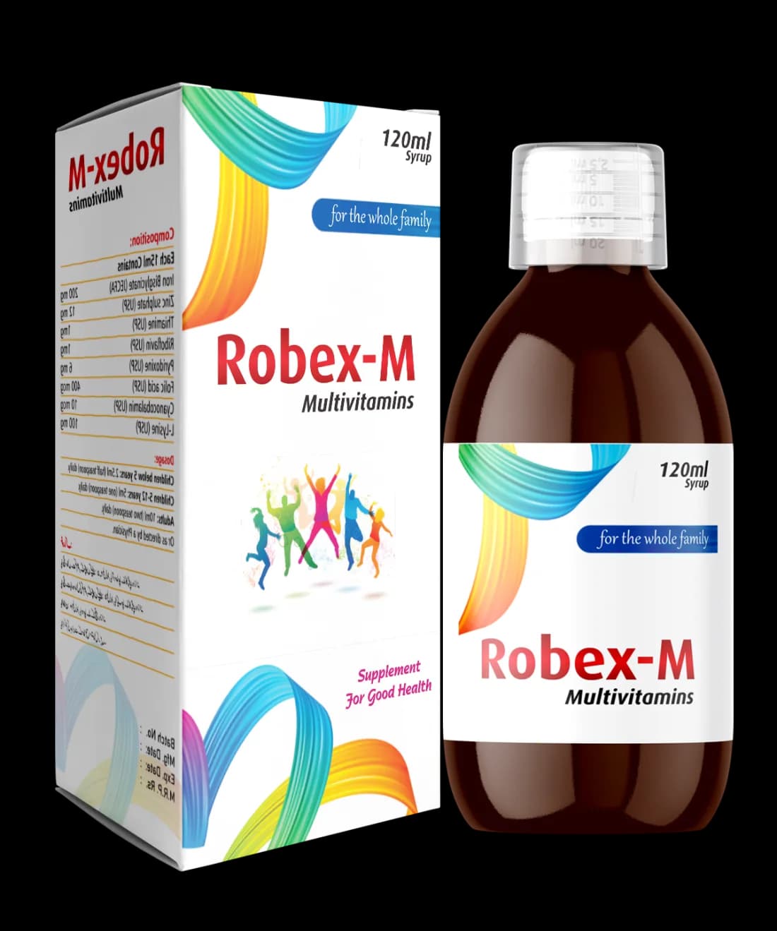 Robex-M Syrup — Iron Bisglycinate + Multivitamins